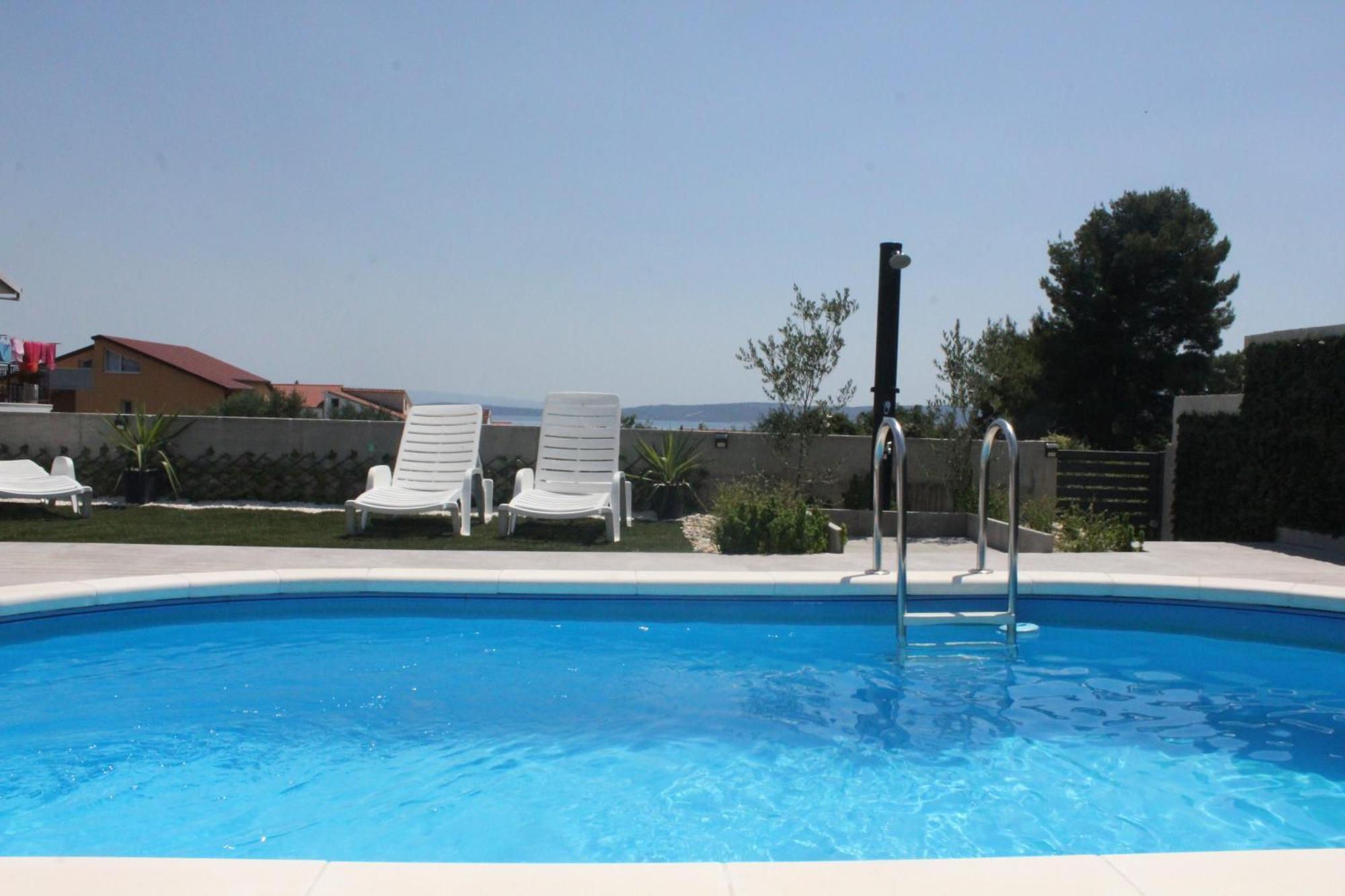 Villa Marta 3 Bedrooms, 2 Baths And Pool Kaštel Štafilić Exteriör bild