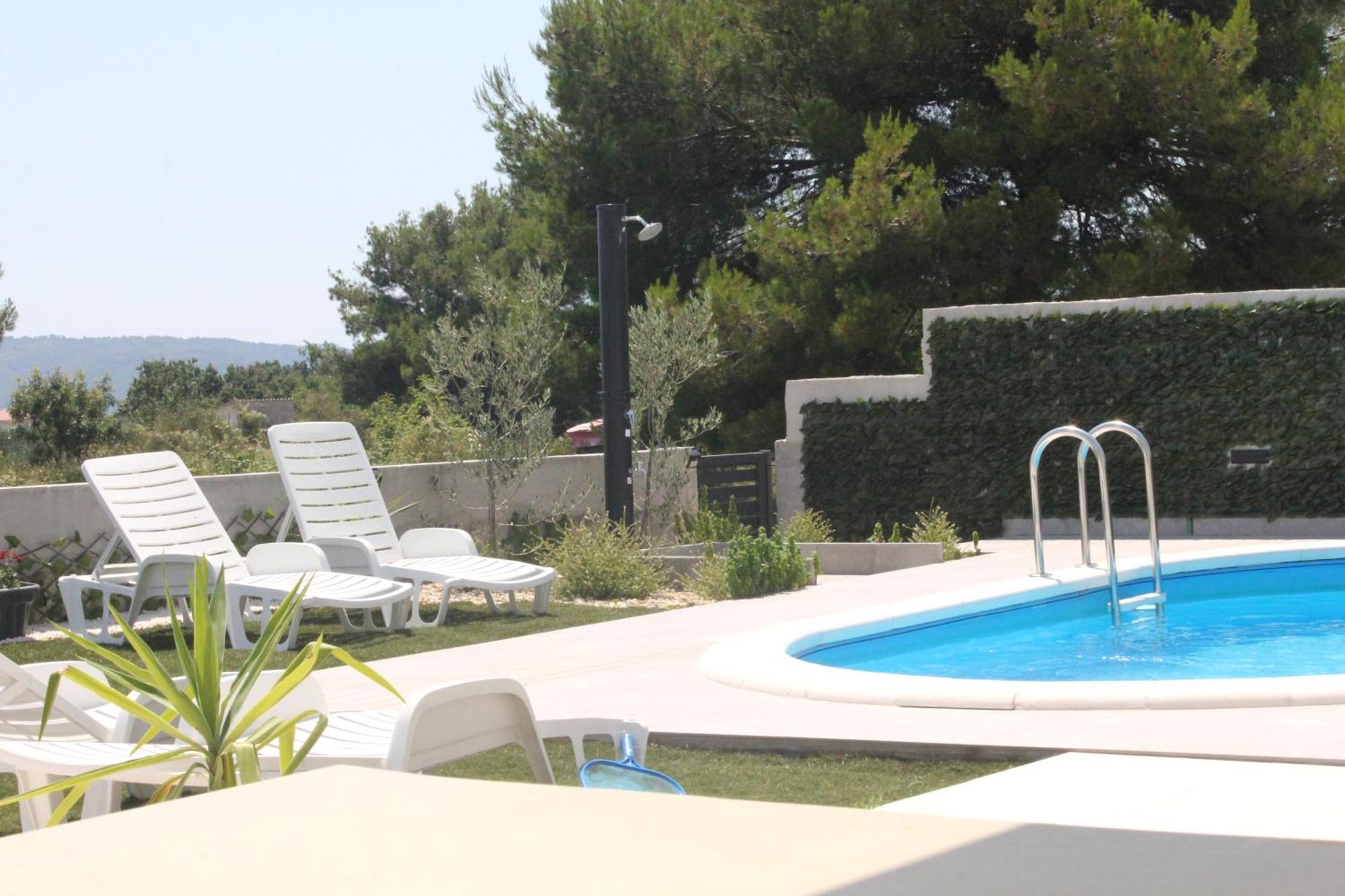 Villa Marta 3 Bedrooms, 2 Baths And Pool Kaštel Štafilić Exteriör bild