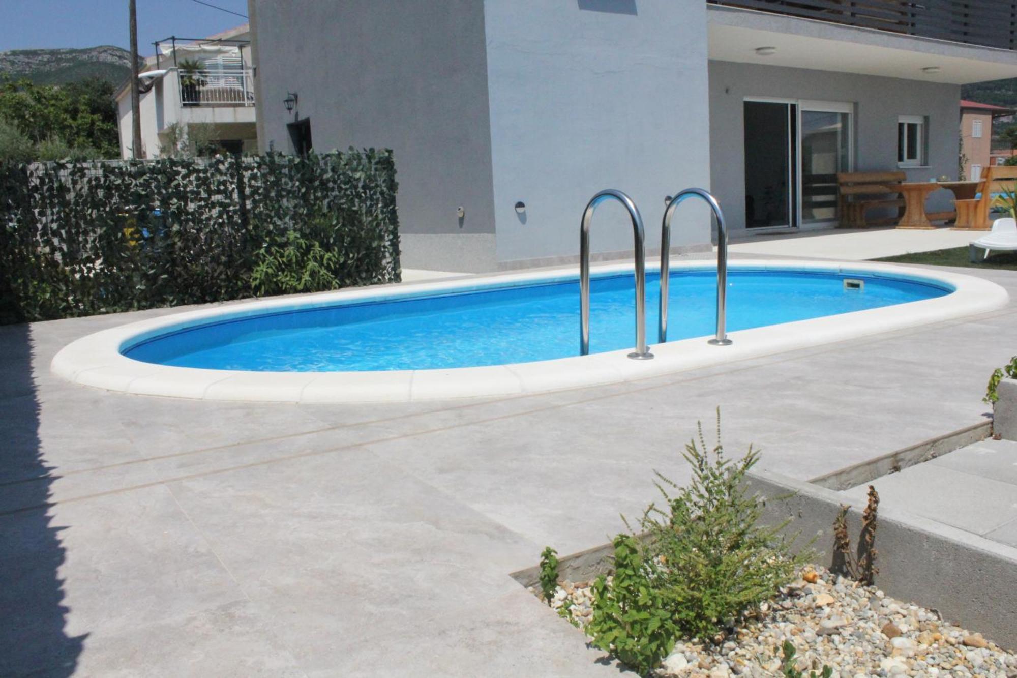 Villa Marta 3 Bedrooms, 2 Baths And Pool Kaštel Štafilić Exteriör bild